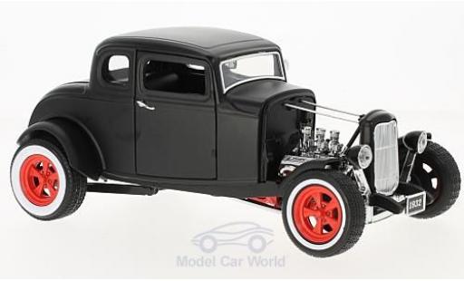 Ford Hot Rod 1/18 Greenlight Custom matt-nero 1932 modellino in miniatura
