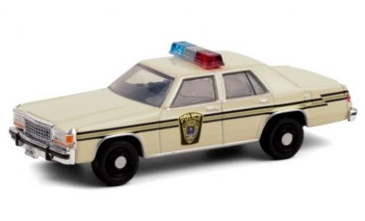 Ford LTD 1/64 Greenlight Crown Victoria Ardis MD Police 1983 The X-Files (TV s�rie 1993-2000) Akte X modellino in miniatura
