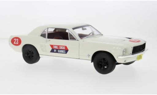 Ford Mustang 1/18 Greenlight Coupe beige/Dekor 1967 1:18 modellino in miniatura