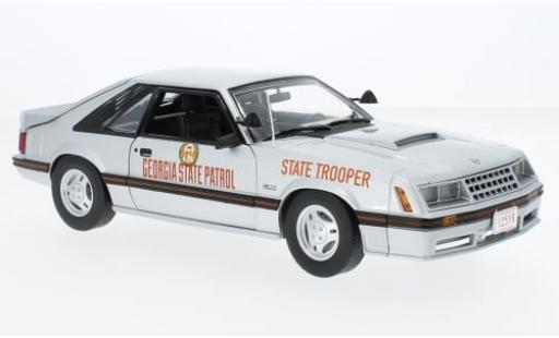 Ford Mustang 1/18 Greenlight GT Georgia State Patrol 1982 1:18 modellino in miniatura