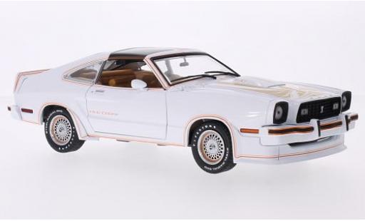 Ford Mustang 1/18 Greenlight II King Cobra bianco/gold 1978 modellino in miniatura
