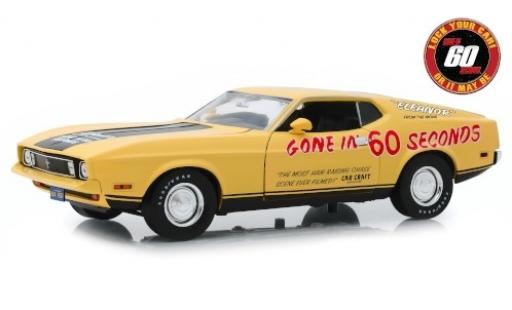 Ford Mustang 1/43 Greenlight Mach 1 Eleanor Gone in 60 Seconds 1973 modellino in miniatura