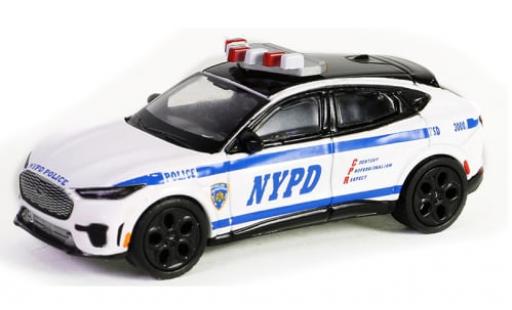 Ford Mustang 1/64 Greenlight Mach-E GT New York City Police Department 2022 1:64 modellino in miniatura