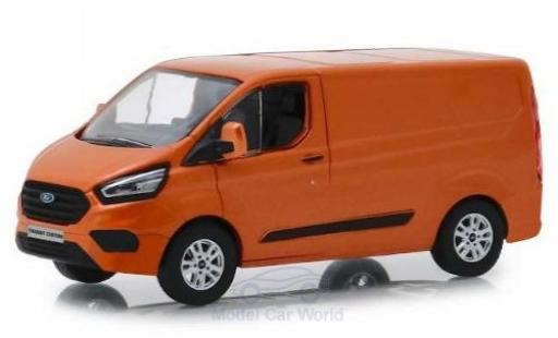 Ford Transit 1/43 Greenlight Custom (V362) MCA Sport metallico orange 2018 modellino in miniatura