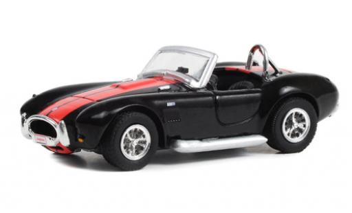 Shelby Cobra 1/64 Greenlight AC 427 nero/rosso 1965 modellino in miniatura