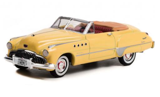 Buick Roadmaster 1/64 Greenlight Convertibile beige Rain Man 1949 modellino in miniatura