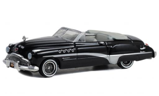 Buick Roadmaster 1/64 Greenlight Rivera Convertibile nero 1949 modellino in miniatura