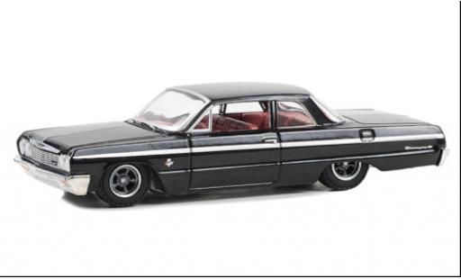 Chevrolet Biscayne 1/64 Greenlight nero 1964 modellino in miniatura