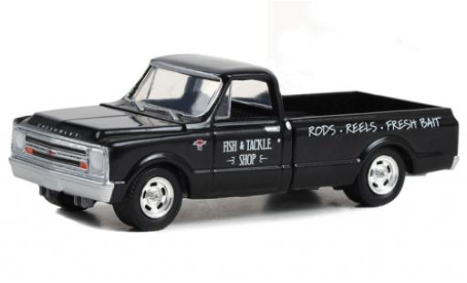 Chevrolet C-10 1/64 Greenlight Poisson & Tackle Shop 1968 modellino in miniatura