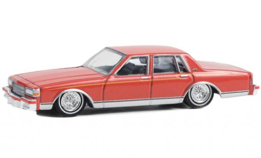 Chevrolet Caprice Classic 1/64 Greenlight rosso 1989 modellino in miniatura