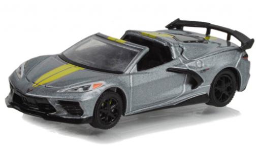 Chevrolet Corvette 1/64 Greenlight (C8) Stingray Convertibile grigio 2022 modellino in miniatura