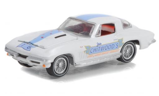 Chevrolet Corvette 1/64 Greenlight Chitwoods 1966 modellino in miniatura