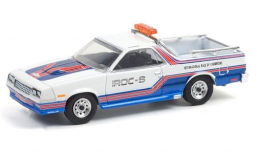 Chevrolet El Camino 1/64 Greenlight Offical Pace Car IROC-S 1985 modellino in miniatura