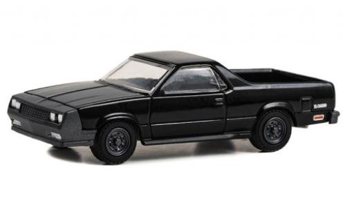 Chevrolet El Camino 1/64 Greenlight Super Sport nero 1978 modellino in miniatura