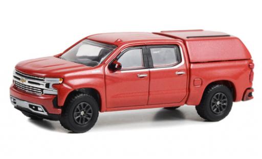 Chevrolet Silverado 1/64 Greenlight LTD High Country rosso 2022 modellino in miniatura