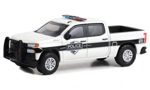 Chevrolet Silverado 1/64 Greenlight SSV General Moteurs Fleet Police 2022 modellino in miniatura