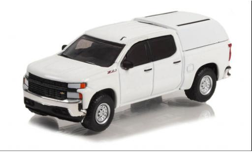 Chevrolet Silverado 1/64 Greenlight W/T bianco 2022 modellino in miniatura