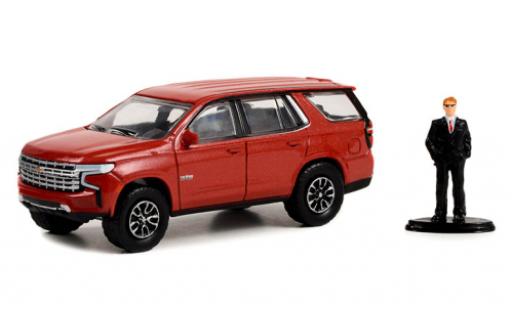 Chevrolet Tahoe 1/64 Greenlight LT Texas Edition rosso 2022 modellino in miniatura
