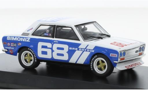 Datsun 510 1/43 Greenlight No.68 Brock Racing Enterprises 1972 modellino in miniatura