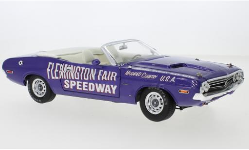 Dodge Challenger 1/18 Greenlight Flemington Fair Speedway 1971 modellino in miniatura
