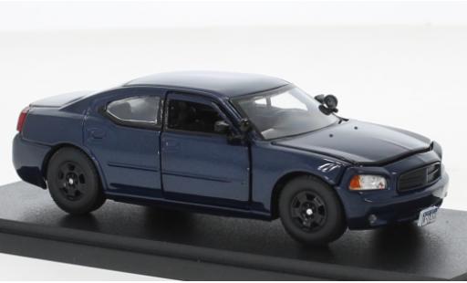 Dodge Charger 1/43 Greenlight metallise blu 2006 modellino in miniatura