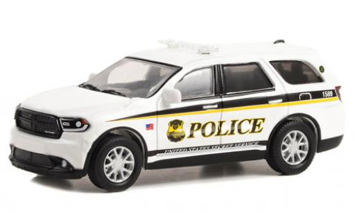 Dodge Durango 1/64 Greenlight Pursuit U.S. Secret Service Police 2018 modellino in miniatura