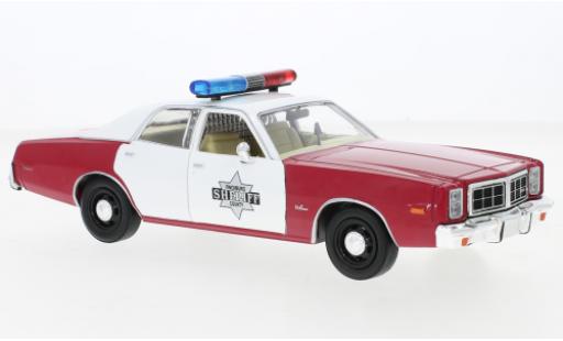 Dodge Monaco 1/24 Greenlight Finchburg County Sheriff 1977 modellino in miniatura