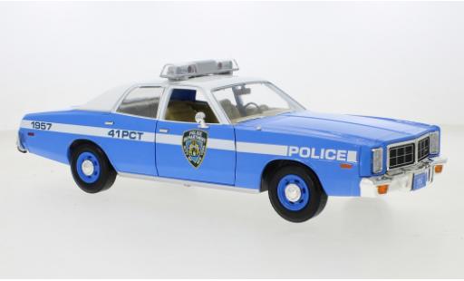 Dodge Monaco 1/18 Greenlight NYPD - New York Police Department 1978 modellino in miniatura