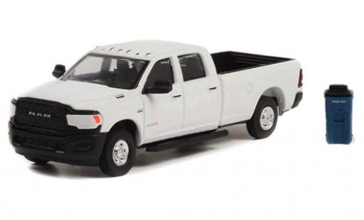 Dodge RAM 1/64 Greenlight 2500 bianco 2021 modellino in miniatura