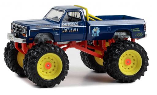 Dodge RAM 1/64 Greenlight D-250 Deadly Intent 1986 modellino in miniatura