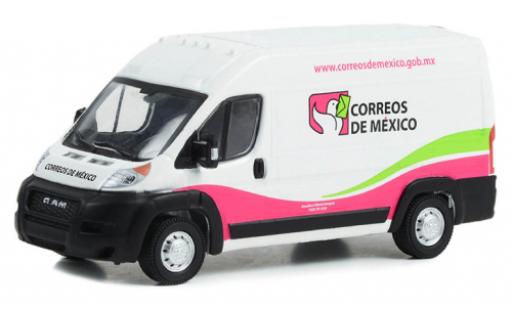 Dodge RAM 1/64 Greenlight Promaster 2500 Cargo HD Correos de Mexico 2020 modellino in miniatura