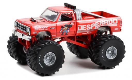 Dodge RAM 1/64 Greenlight W350 LE Desperado 1988 modellino in miniatura