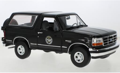 Ford Bronco 1/18 Greenlight Montana Livestock Association - Yellowstone 1992 modellino in miniatura