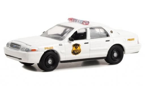 Ford Crown 1/64 Greenlight Victoria Police Interceptor U.S. Secret Service Police 1998 modellino in miniatura