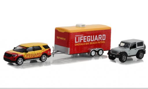 Ford Explorer 1/64 Greenlight Baywatch 2016 modellino in miniatura