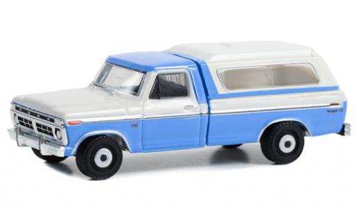 Ford F-1 1/64 Greenlight 00 Ranger LT blu/bianco 1975 modellino in miniatura