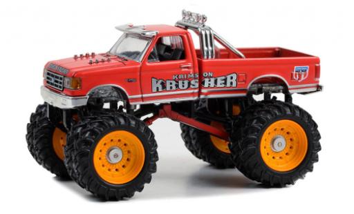 Ford F-250 1/64 Greenlight Krimson Krusher 1989 modellino in miniatura
