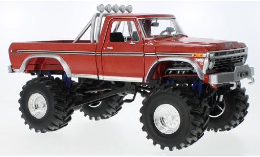 Ford F-250 1/18 Greenlight rosso Godzilla 1974 modellino in miniatura