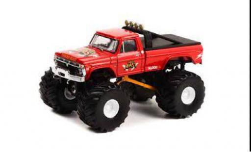 Ford F-250 1/64 Greenlight Thunder Beast 1976 modellino in miniatura