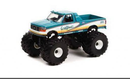 Ford F-250 1/64 Greenlight Wildfoot 1993 modellino in miniatura