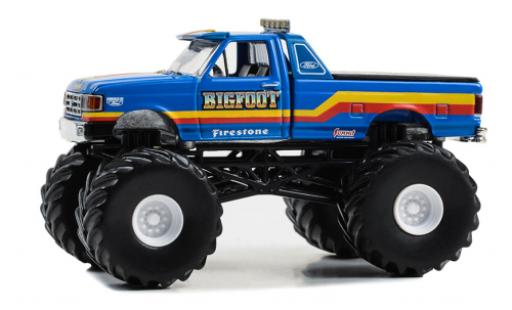 Ford F-350 1/64 Greenlight Bigfoot # 9 1990 modellino in miniatura