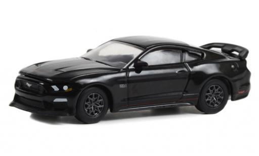 Ford Mustang 1/64 Greenlight Mach 1 nero 2022 modellino in miniatura