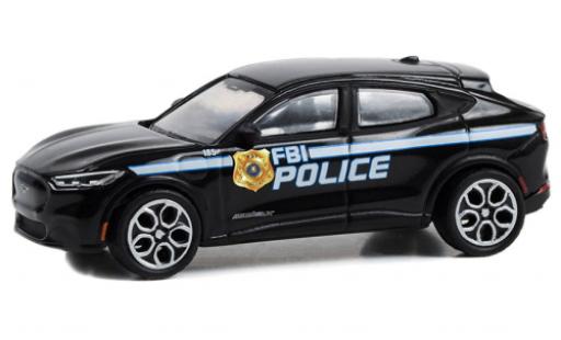 Ford Mustang 1/64 Greenlight Mach-E GT FBI Police 2022 modellino in miniatura