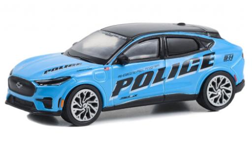 Ford Mustang 1/64 Greenlight Mach E Police (USA) 2022 modellino in miniatura