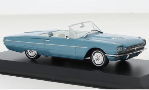 Ford Thunderbird 1/43 Greenlight Convertibile metallise blu Thelma & Louise 1966 modellino in miniatura