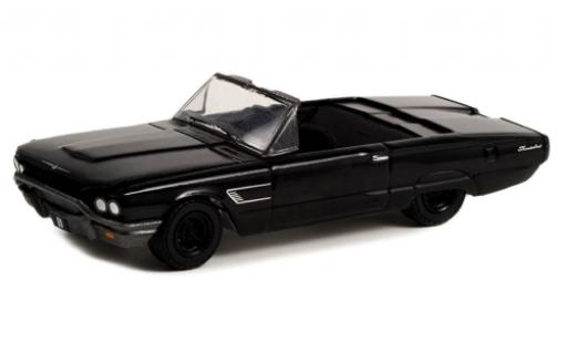 Ford Thunderbird 1/64 Greenlight Convertibile nero 1965 modellino in miniatura