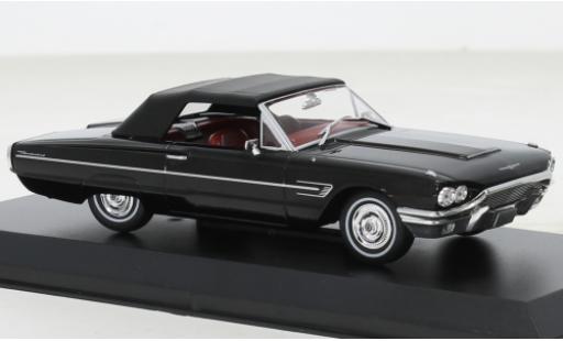 Ford Thunderbird 1/43 Greenlight Convertibile nero 1966 modellino in miniatura