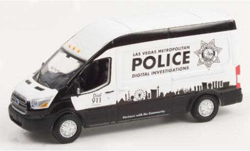 Ford Transit 1/64 Greenlight LWB HD Las Vegas Metropolitan Police 2019 modellino in miniatura