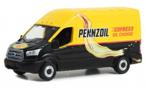 Ford Transit 1/64 Greenlight LWB HD Pennzoil 2019 modellino in miniatura