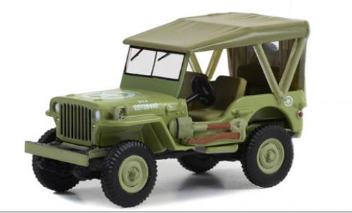 Jeep Willys 1/64 Greenlight MB d 1945 modellino in miniatura